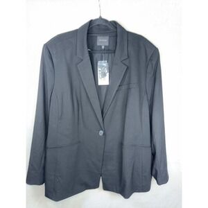 The Limited Modern Essential Yearround Black Blazer Jacket 24W